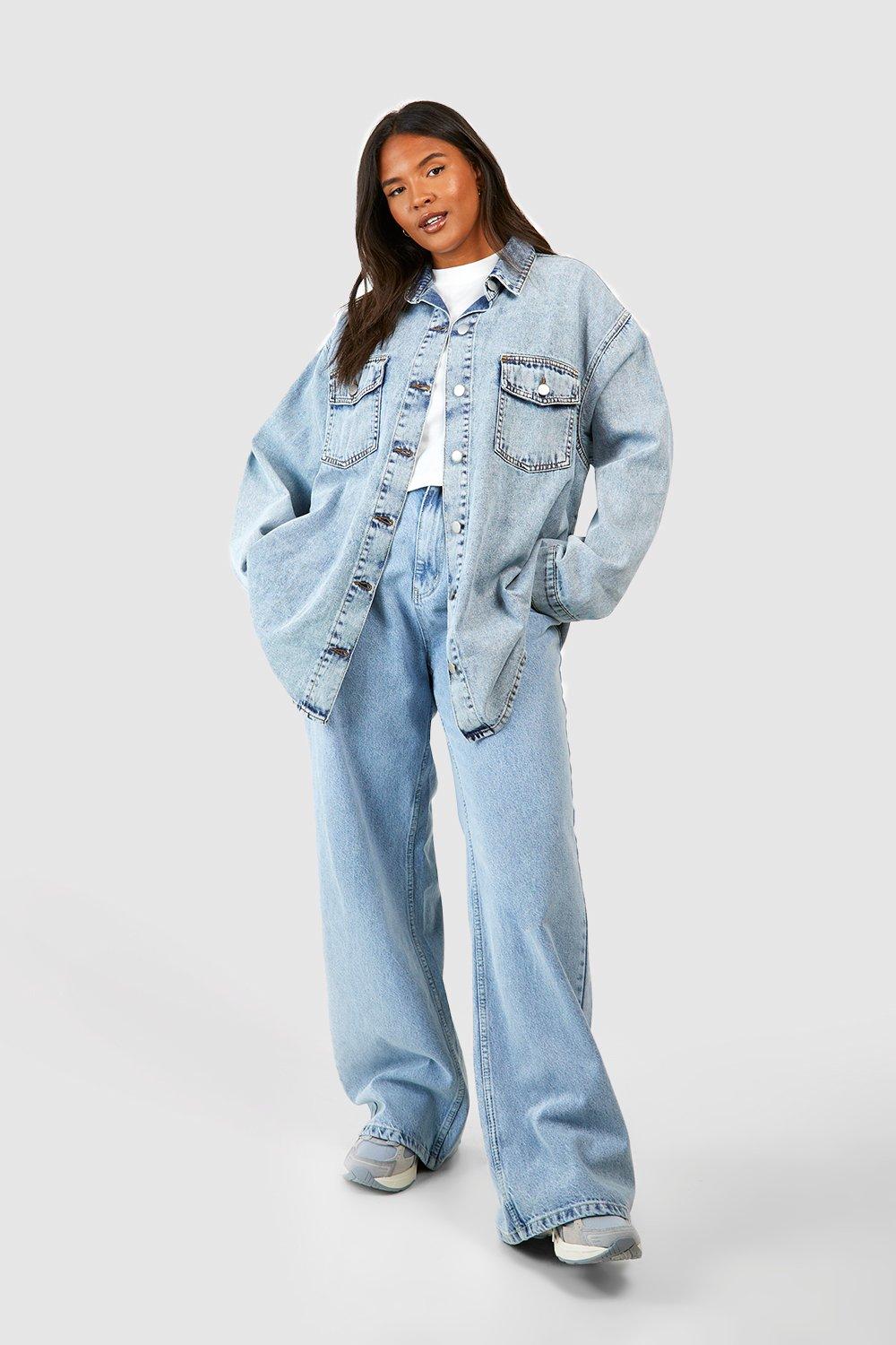 Baggy 2025 denim shirt